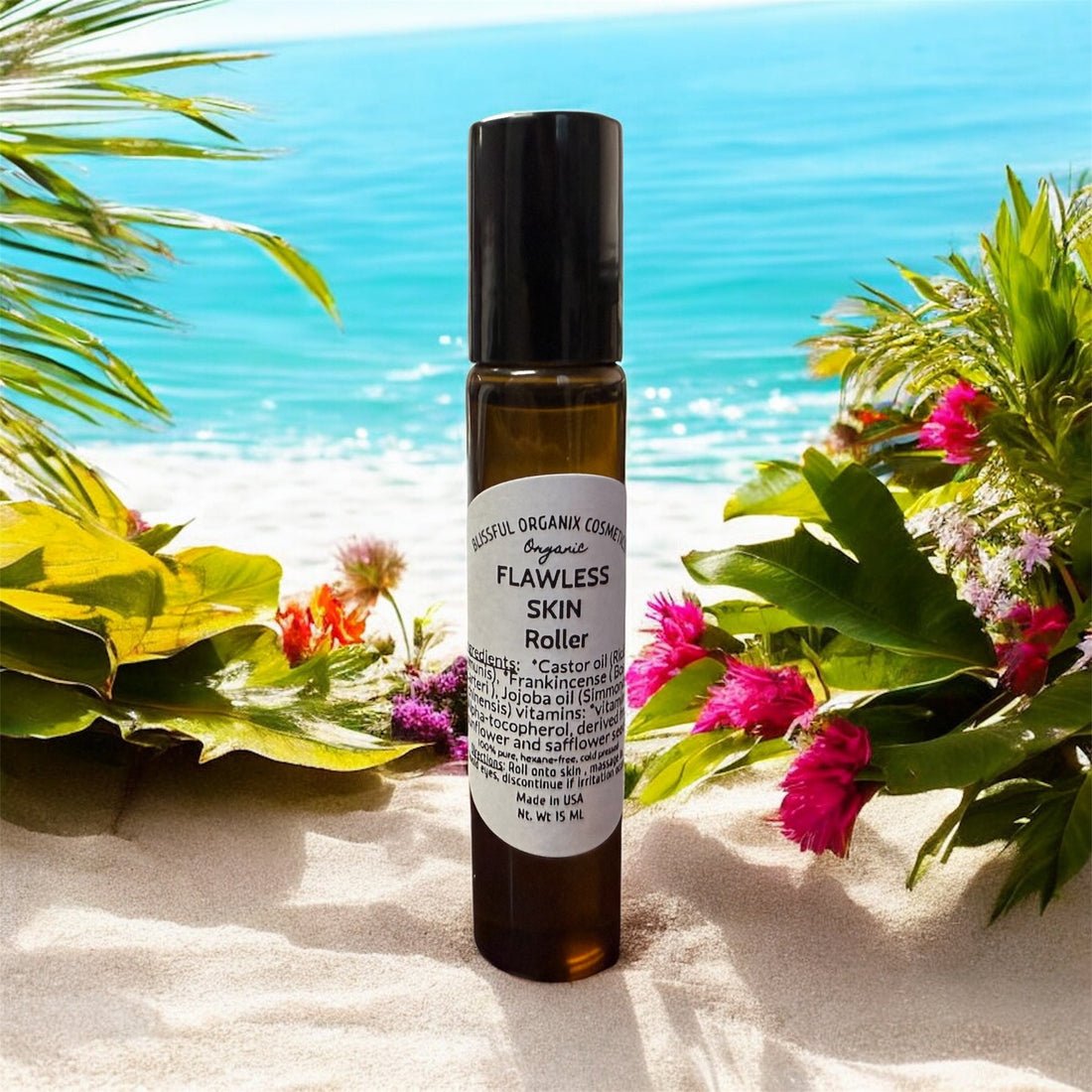 Organic Castor Oil & Frankincense Flawless Skin Roller – Skincare Routine
