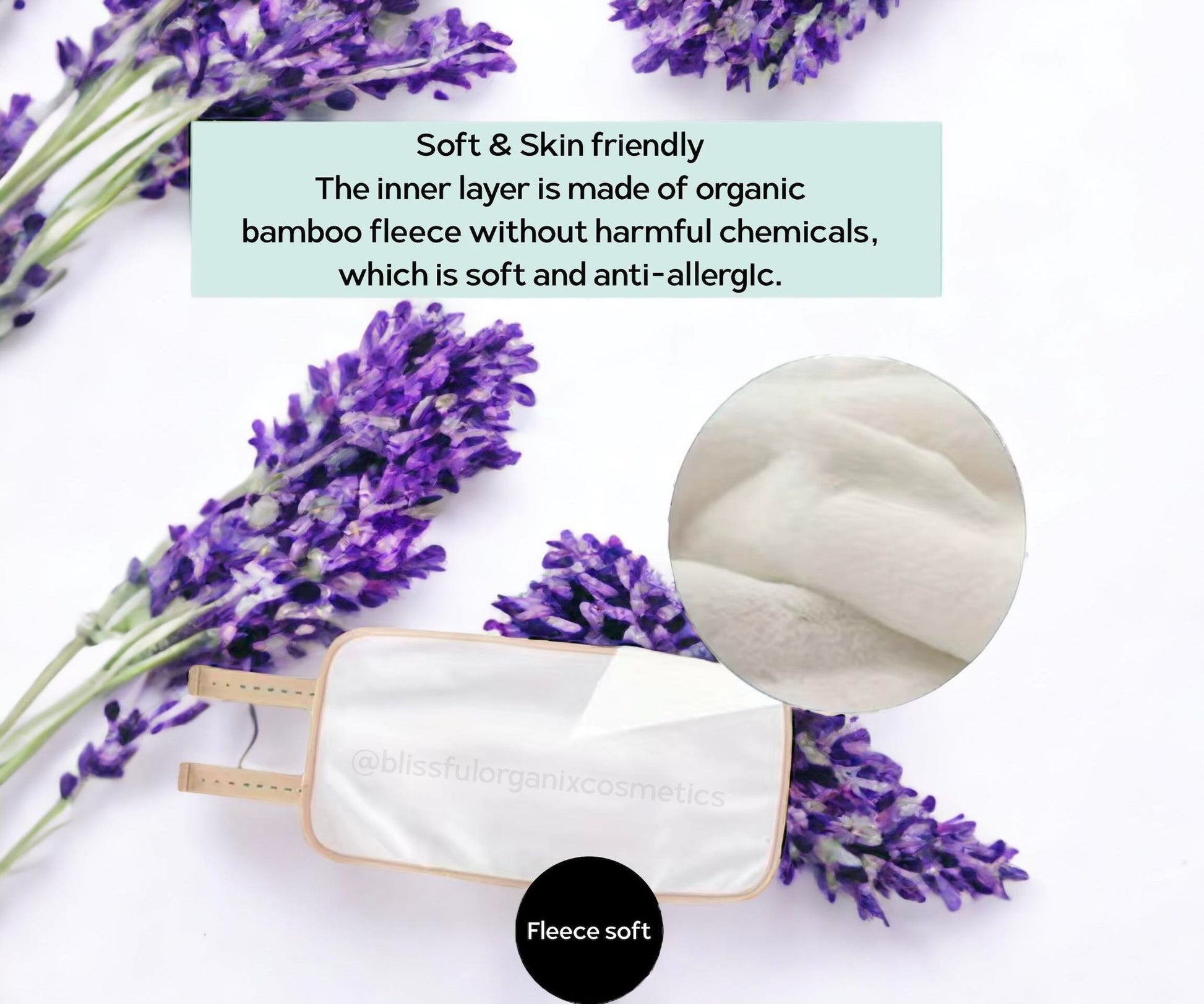 Castor Oil Organic Compress Soft & Skin Friendly