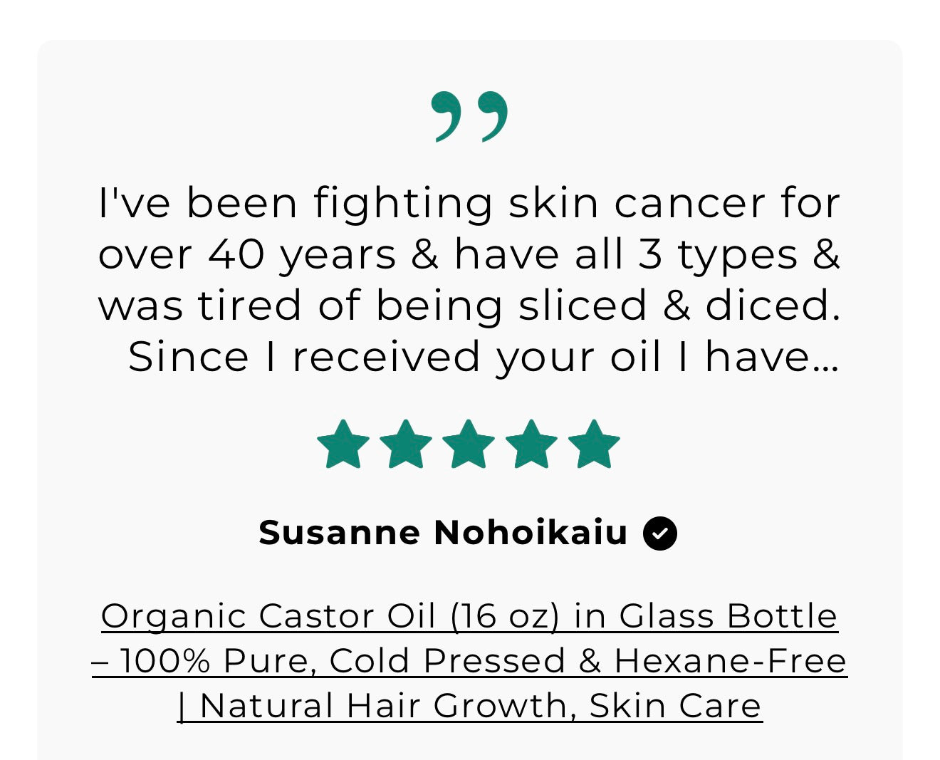 Organic Castor Oil (16 oz) in Glass Bottle – 100% Pure, Cold Pressed & Hexane-Free | Natural Hair Growth, Skin Care
